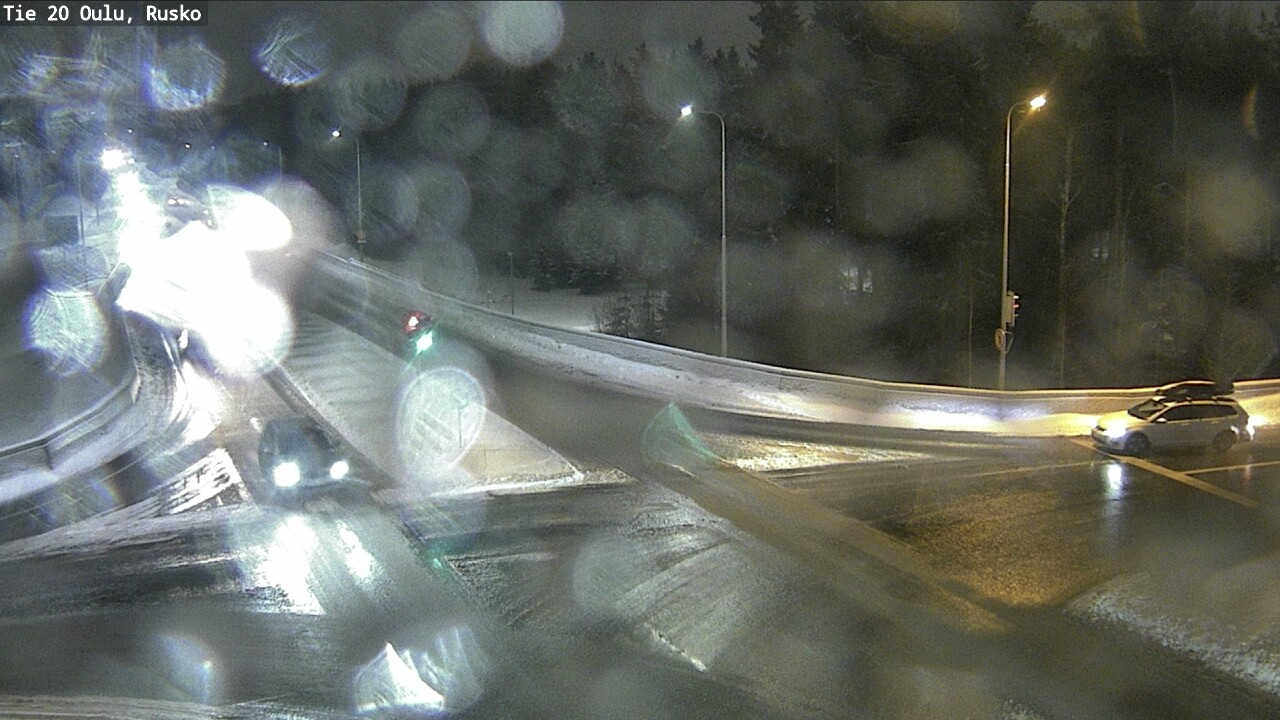 Weather Camera Image Road 20 Oulu, Rusko, Oulu, Pohjois-Pohjanmaa