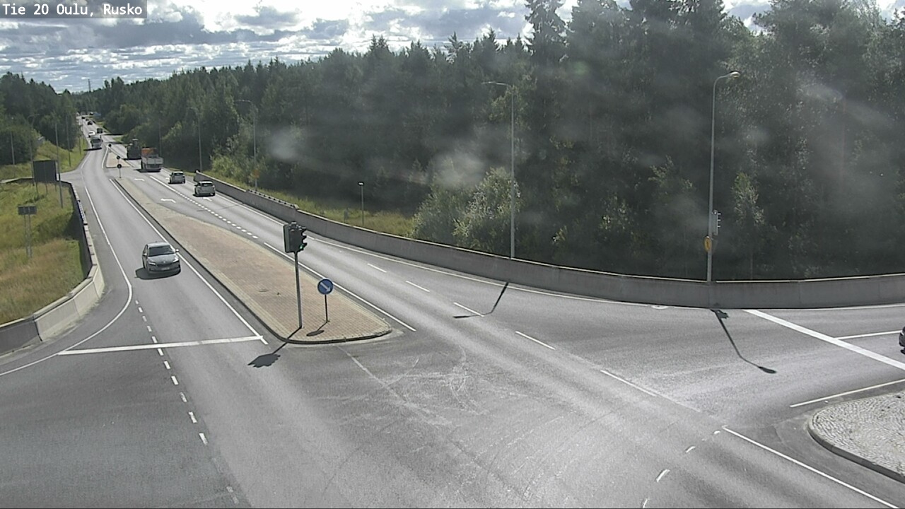 Kelikamerat Kuva Tie 20 Oulu, Rusko, Oulu, Pohjois-Pohjanmaa