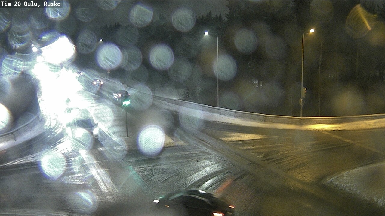 Weather Camera Image Road 20 Oulu, Rusko, Oulu, Pohjois-Pohjanmaa