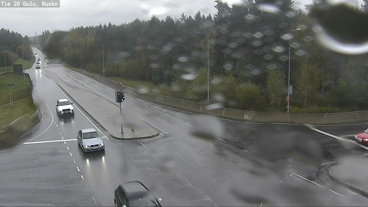 Weather Camera Image Väg 20 Uleåborg, Rusko, Oulu, Pohjois-Pohjanmaa