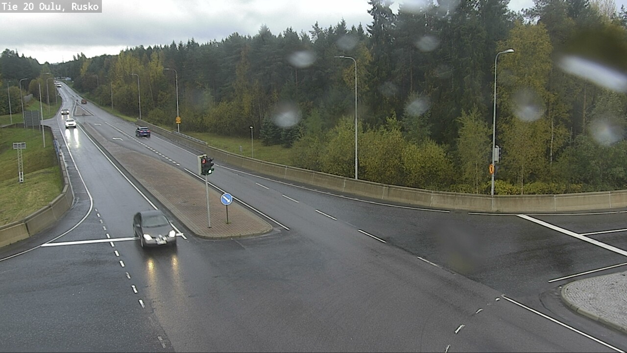 Weather Camera Image Road 20 Oulu, Rusko, Oulu, Pohjois-Pohjanmaa