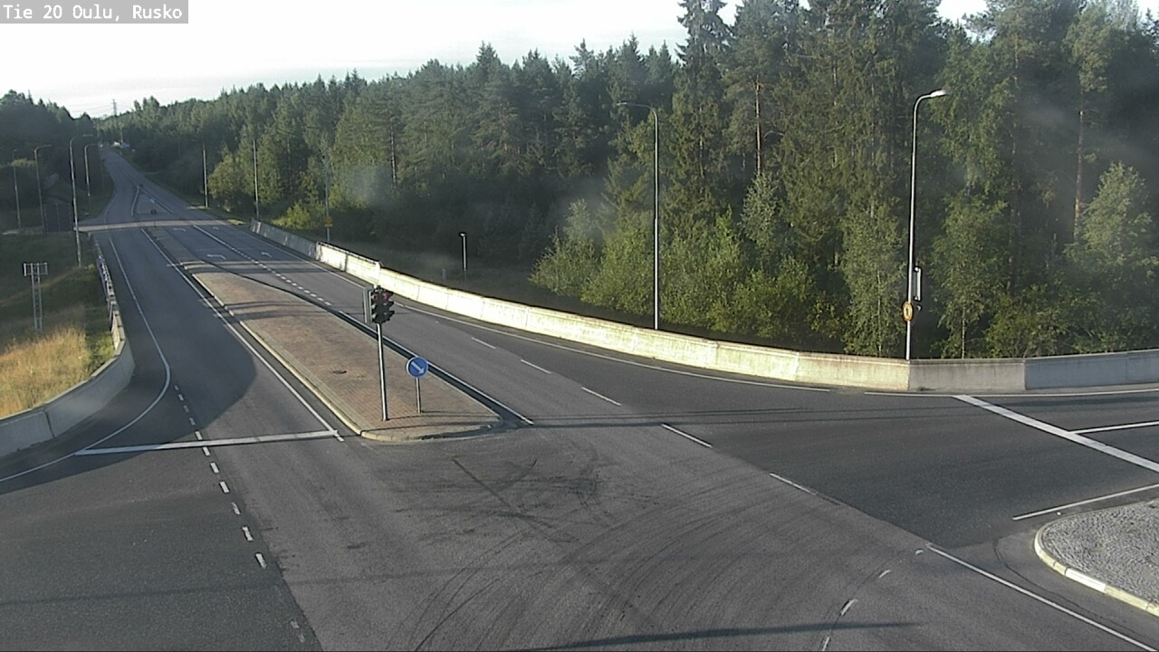 Weather Camera Image Road 20 Oulu, Rusko, Oulu, Pohjois-Pohjanmaa