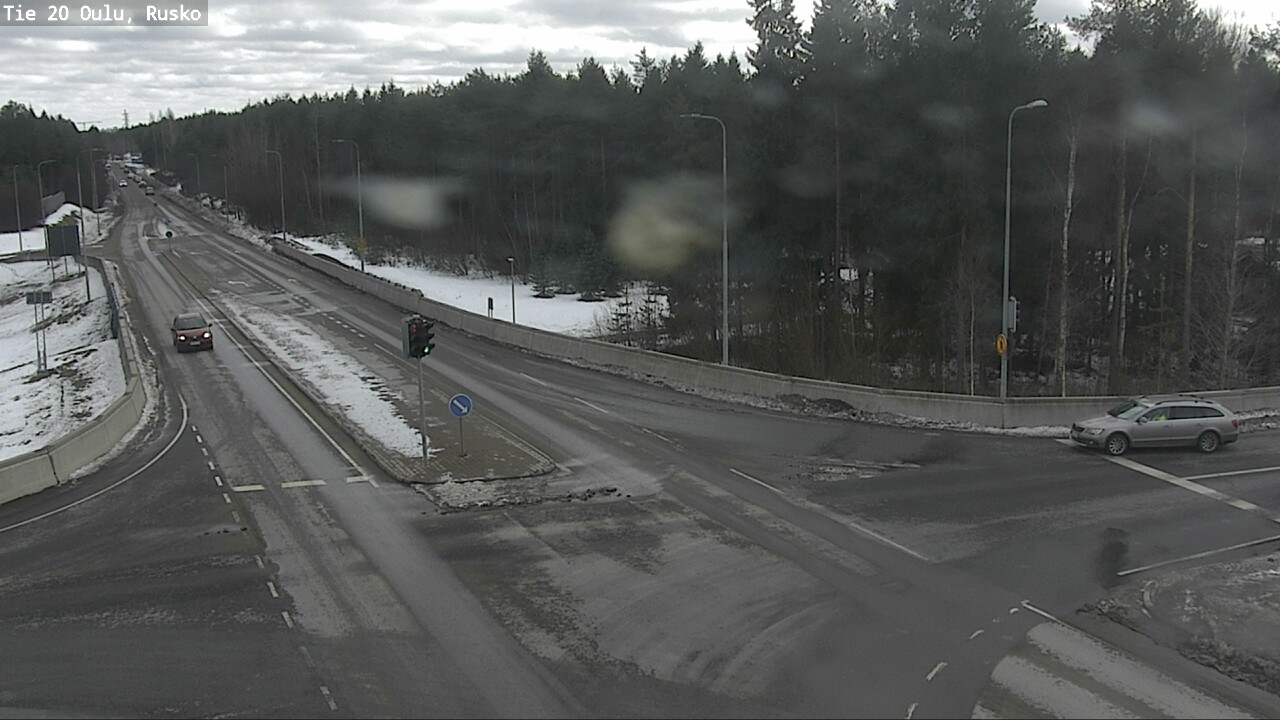 Weather Camera Image Road 20 Oulu, Rusko, Oulu, Pohjois-Pohjanmaa