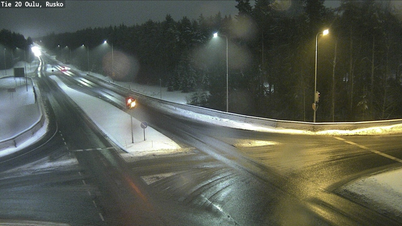 Weather Camera Image Road 20 Oulu, Rusko, Oulu, Pohjois-Pohjanmaa