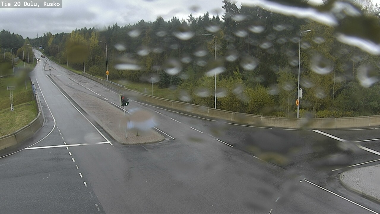 Weather Camera Image Road 20 Oulu, Rusko, Oulu, Pohjois-Pohjanmaa
