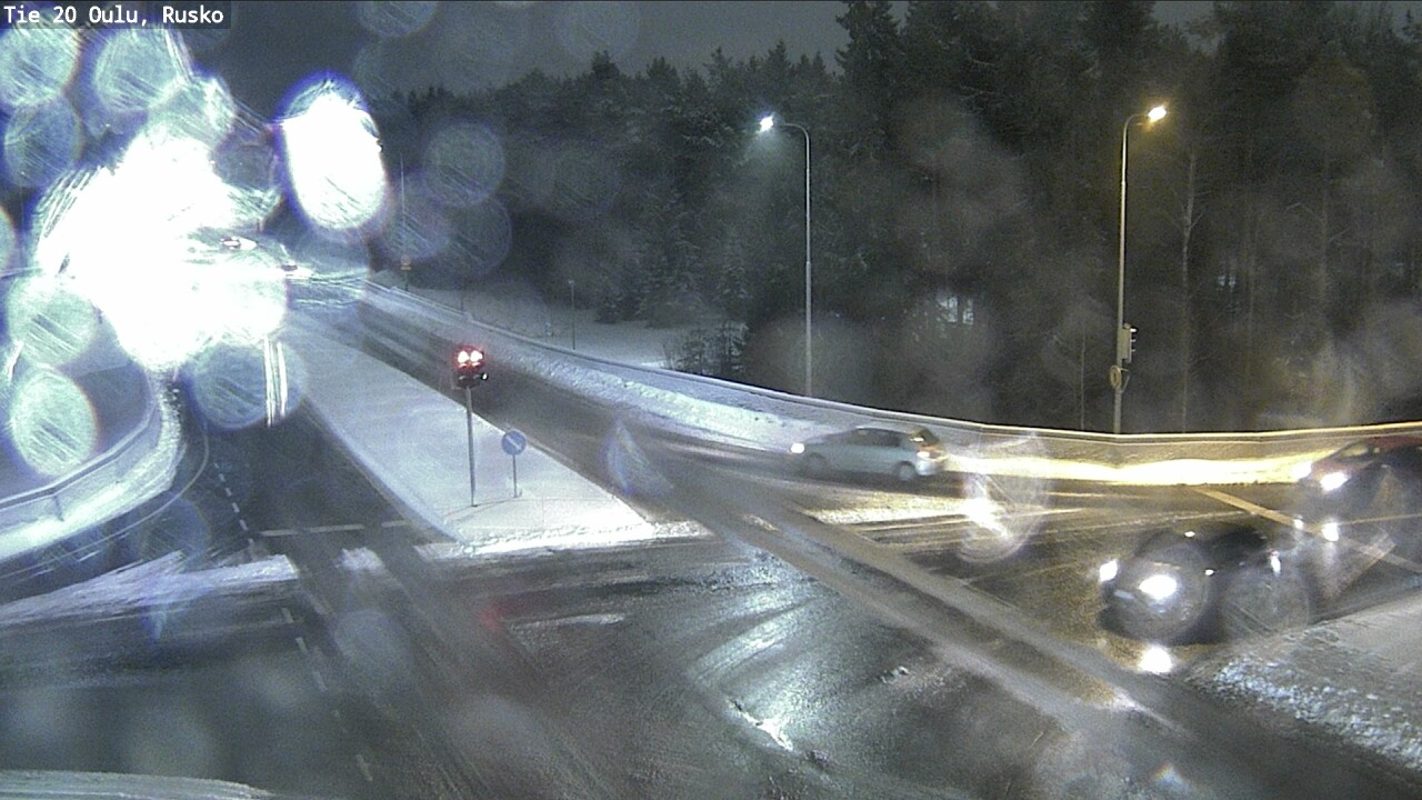 Weather Camera Image Road 20 Oulu, Rusko, Oulu, Pohjois-Pohjanmaa