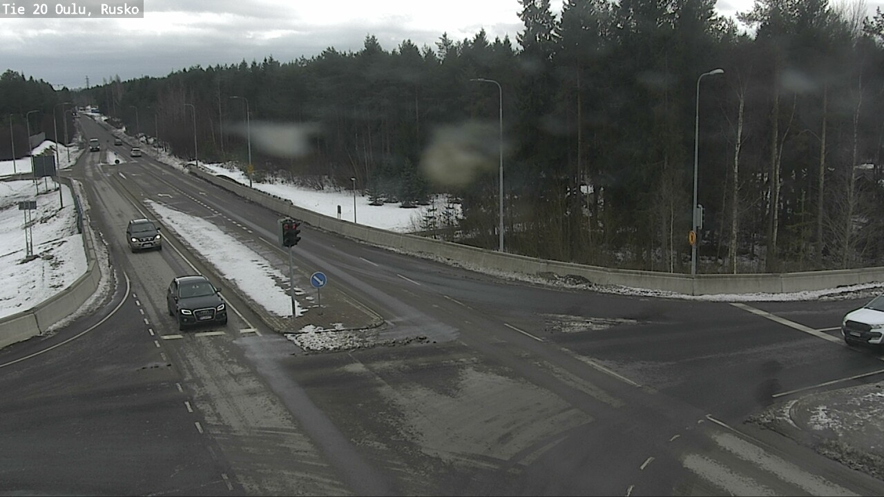 Weather Camera Image Road 20 Oulu, Rusko, Oulu, Pohjois-Pohjanmaa
