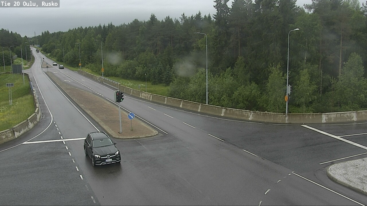Weather Camera Image Road 20 Oulu, Rusko, Oulu, Pohjois-Pohjanmaa