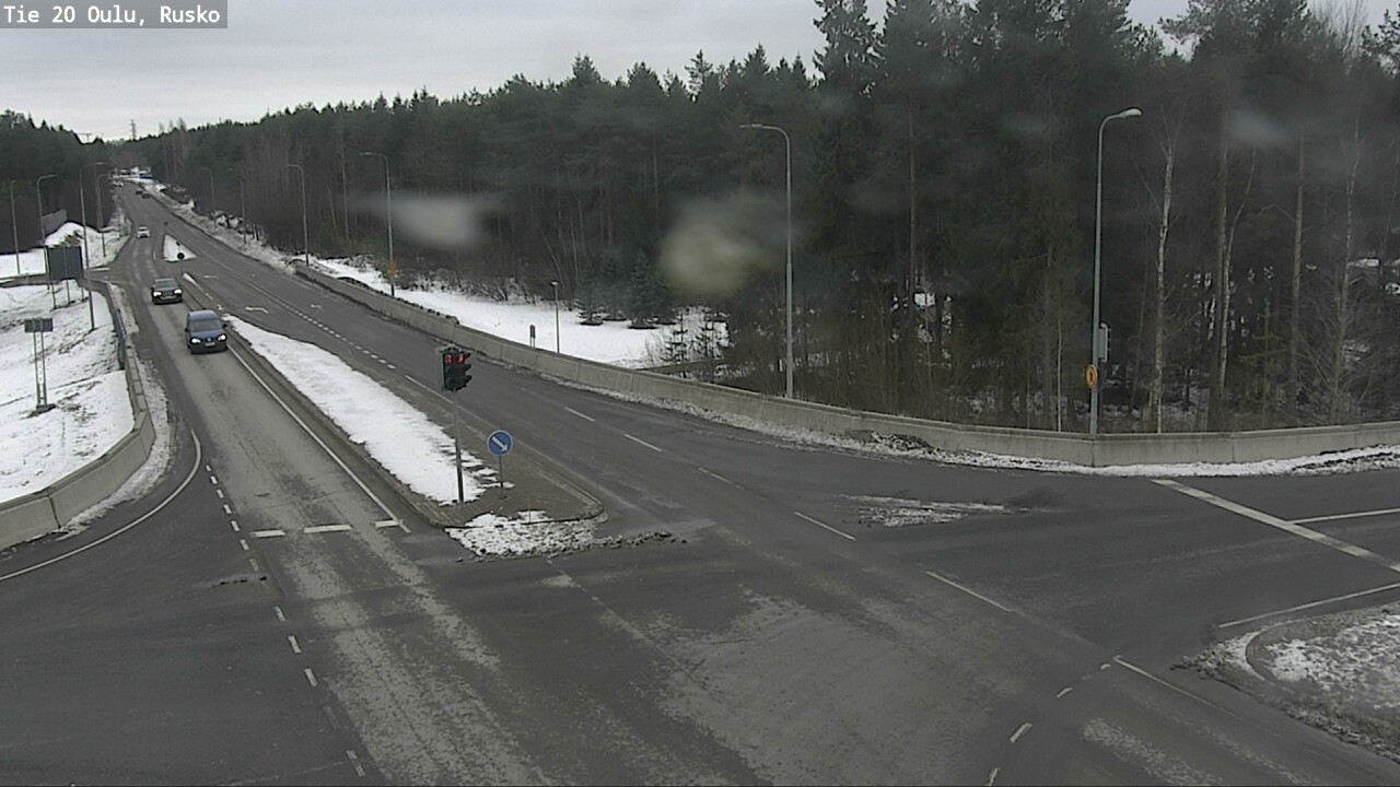 Weather Camera Image Road 20 Oulu, Rusko, Oulu, Pohjois-Pohjanmaa