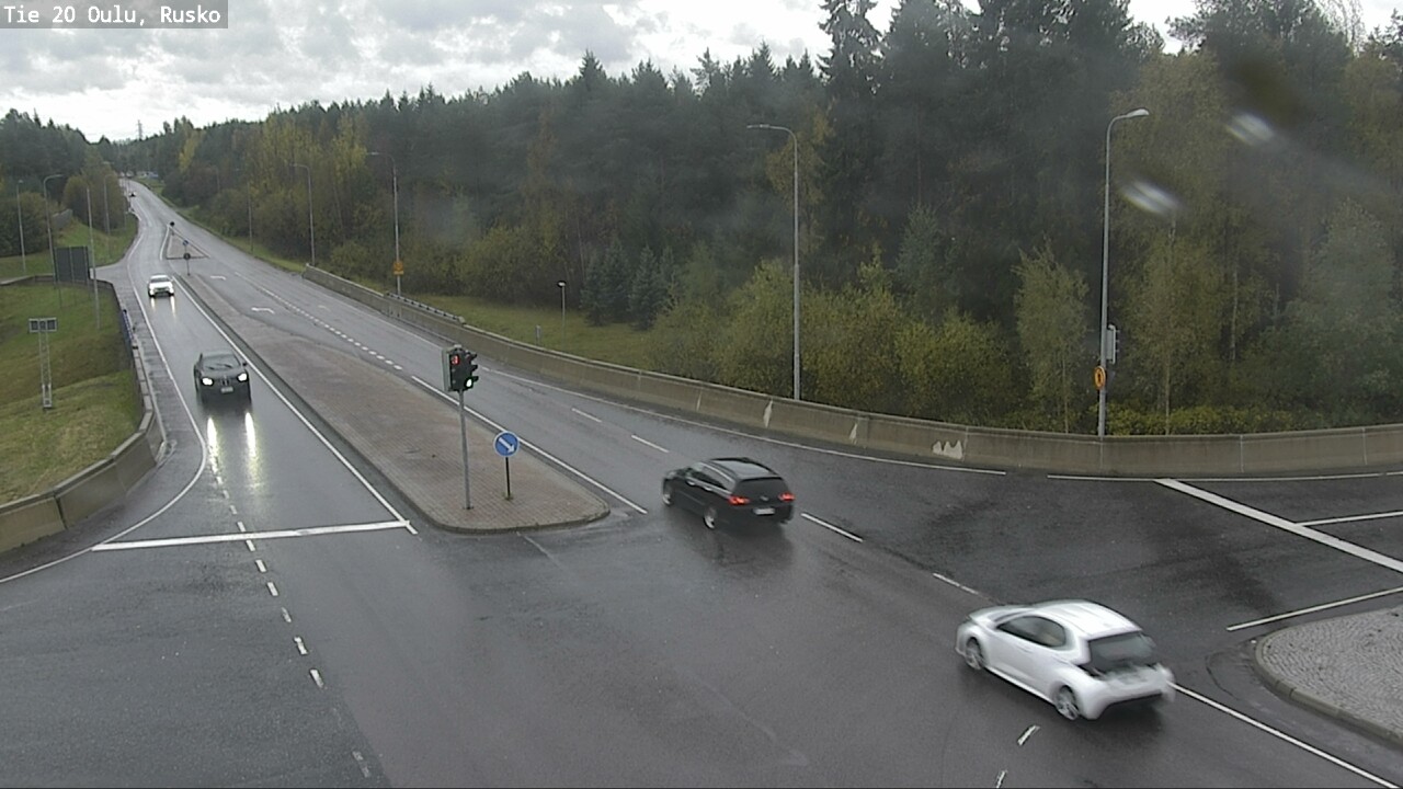 Weather Camera Image Väg 20 Uleåborg, Rusko, Oulu, Pohjois-Pohjanmaa