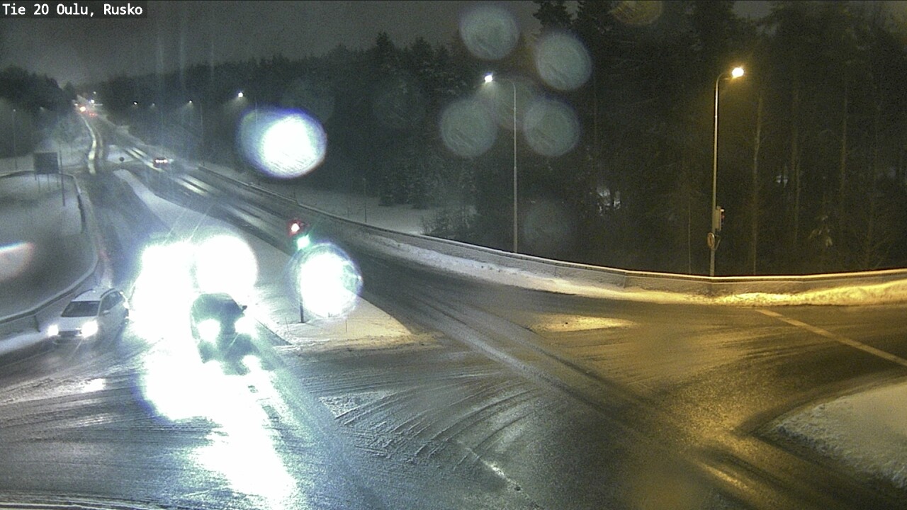Weather Camera Image Road 20 Oulu, Rusko, Oulu, Pohjois-Pohjanmaa