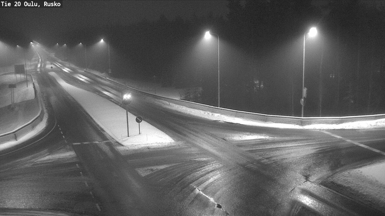 Weather Camera Image Road 20 Oulu, Rusko, Oulu, Pohjois-Pohjanmaa