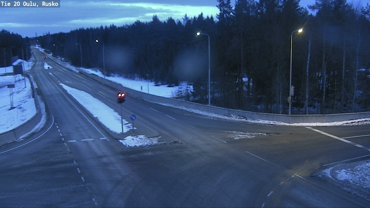 Kelikamerat Kuva Tie 20 Oulu, Rusko, Oulu, Pohjois-Pohjanmaa