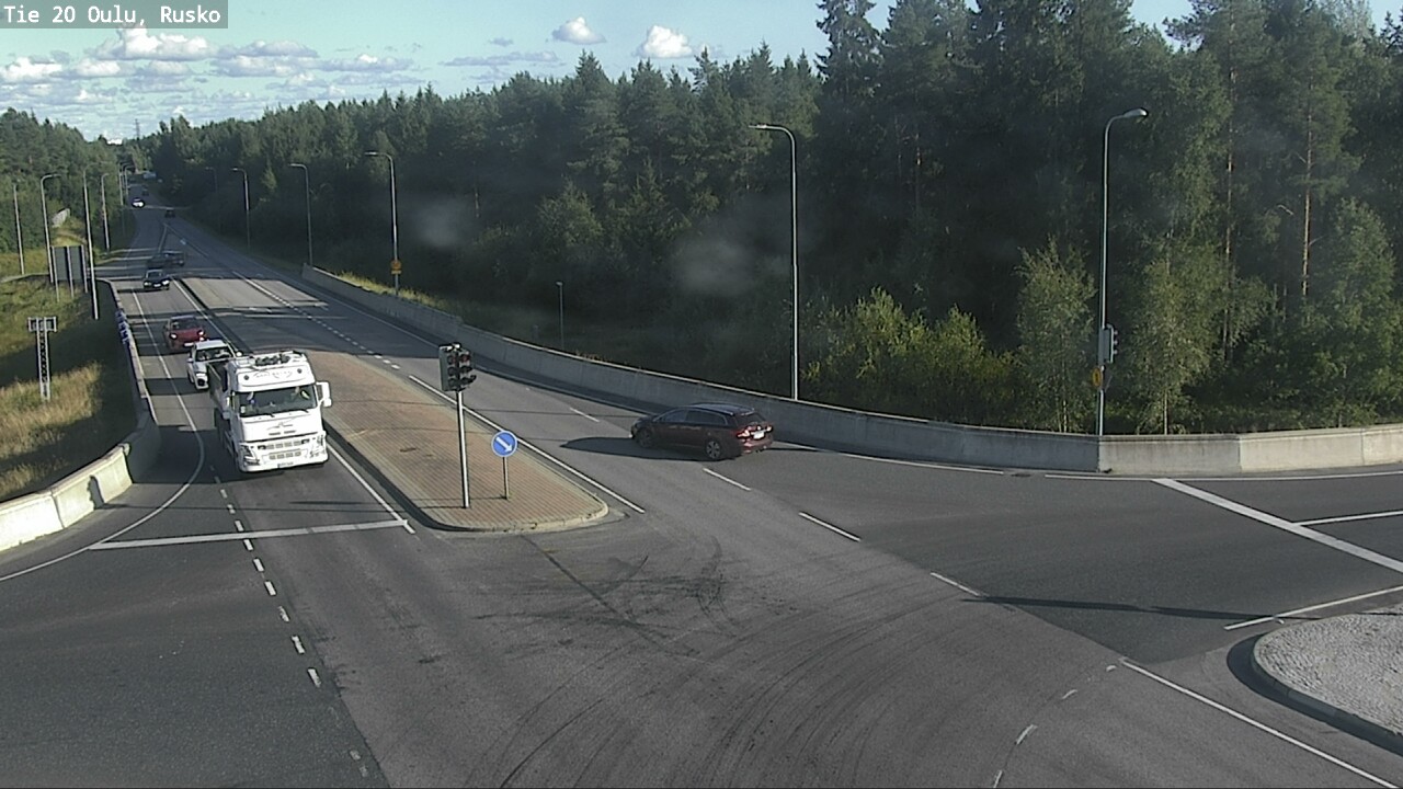 Kelikamerat Kuva Tie 20 Oulu, Rusko, Oulu, Pohjois-Pohjanmaa