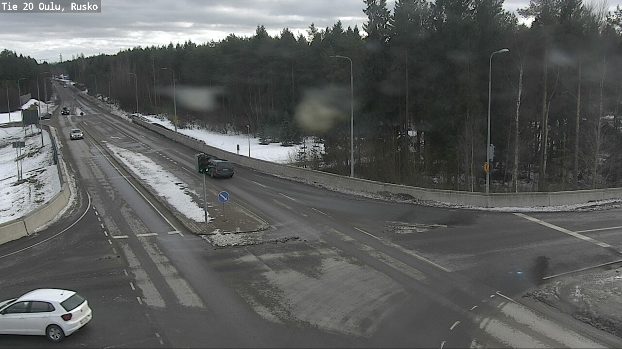 Weather Camera Image Road 20 Oulu, Rusko, Oulu, Pohjois-Pohjanmaa