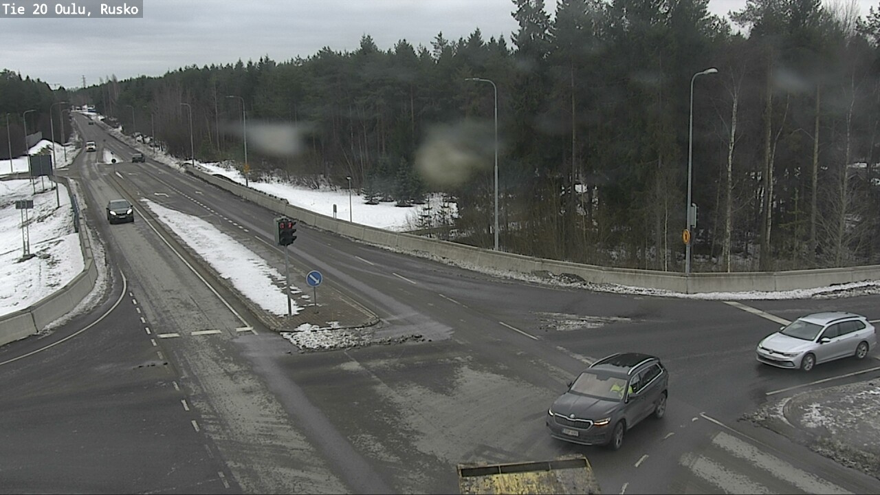 Weather Camera Image Road 20 Oulu, Rusko, Oulu, Pohjois-Pohjanmaa