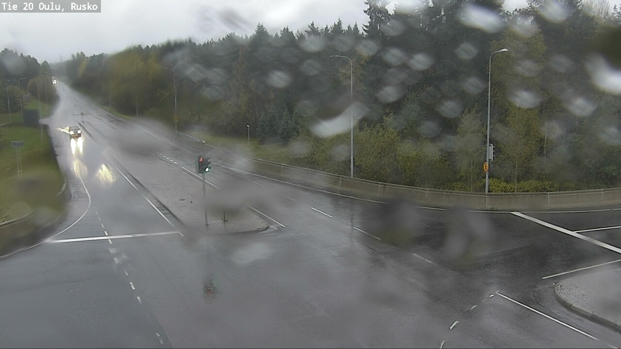 Weather Camera Image Road 20 Oulu, Rusko, Oulu, Pohjois-Pohjanmaa