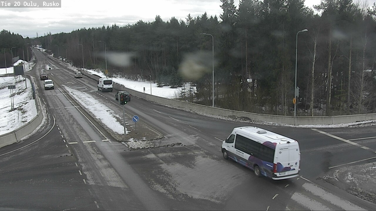 Weather Camera Image Road 20 Oulu, Rusko, Oulu, Pohjois-Pohjanmaa
