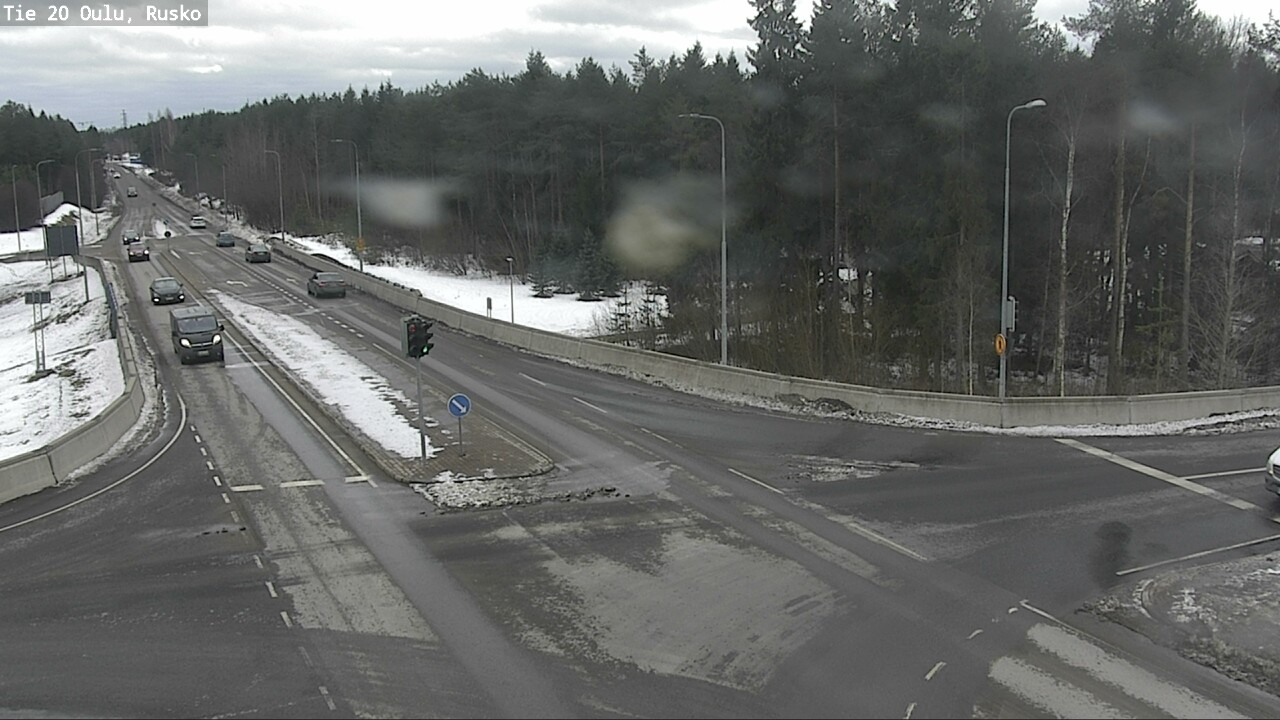 Weather Camera Image Road 20 Oulu, Rusko, Oulu, Pohjois-Pohjanmaa