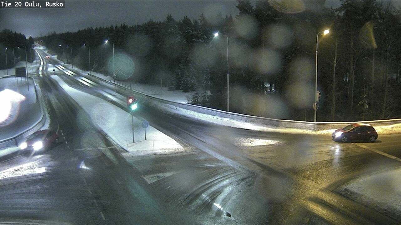 Weather Camera Image Road 20 Oulu, Rusko, Oulu, Pohjois-Pohjanmaa