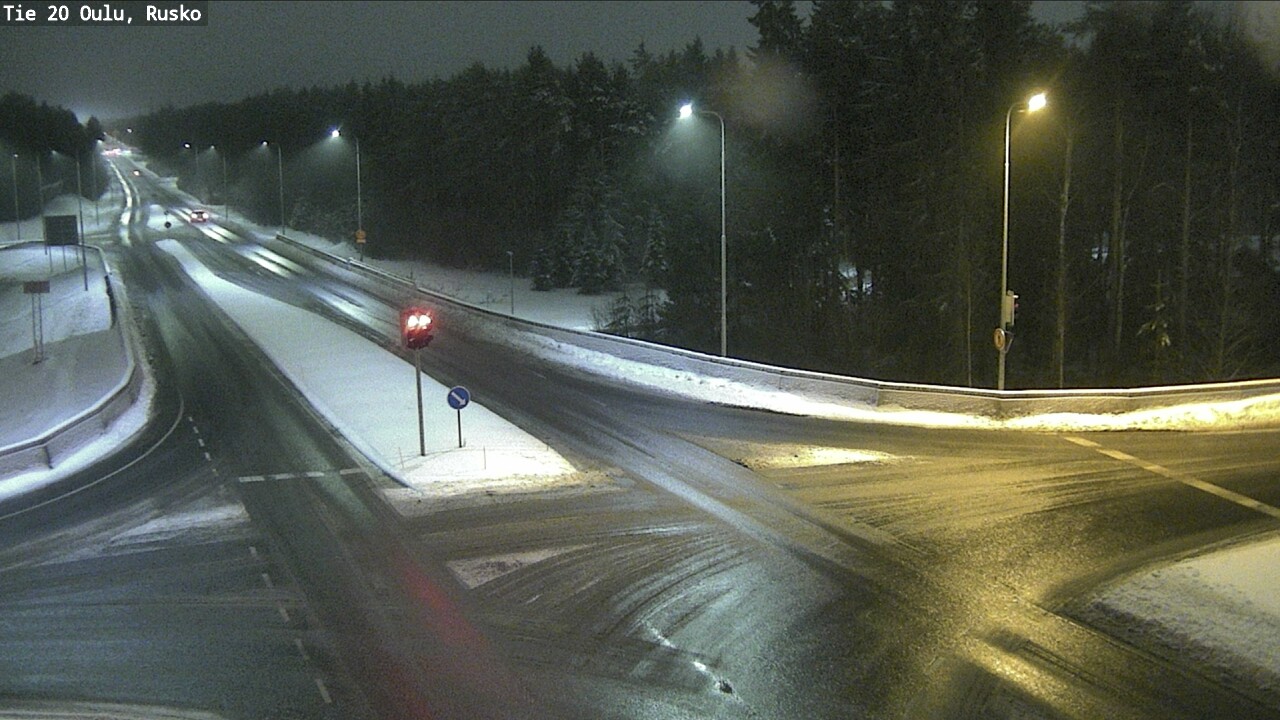 Weather Camera Image Road 20 Oulu, Rusko, Oulu, Pohjois-Pohjanmaa