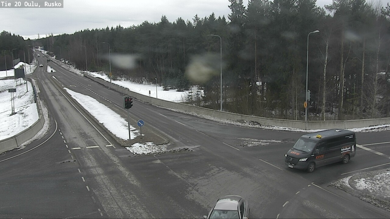 Weather Camera Image Road 20 Oulu, Rusko, Oulu, Pohjois-Pohjanmaa
