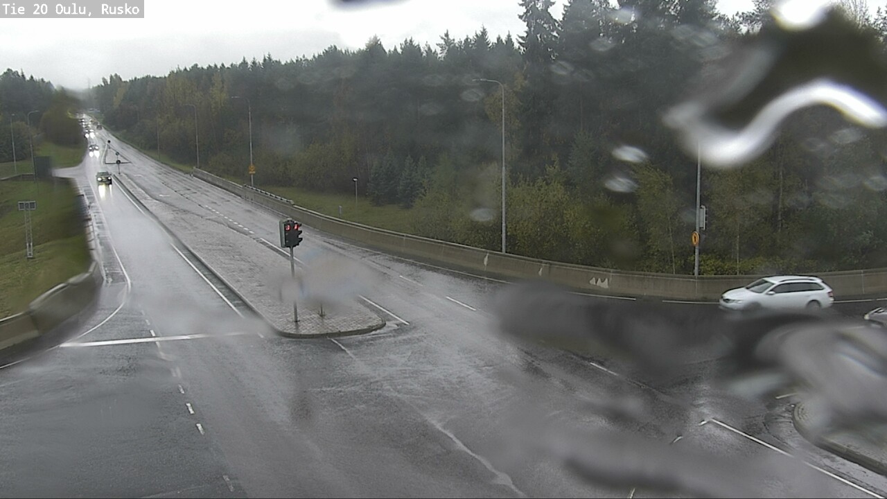Weather Camera Image Väg 20 Uleåborg, Rusko, Oulu, Pohjois-Pohjanmaa