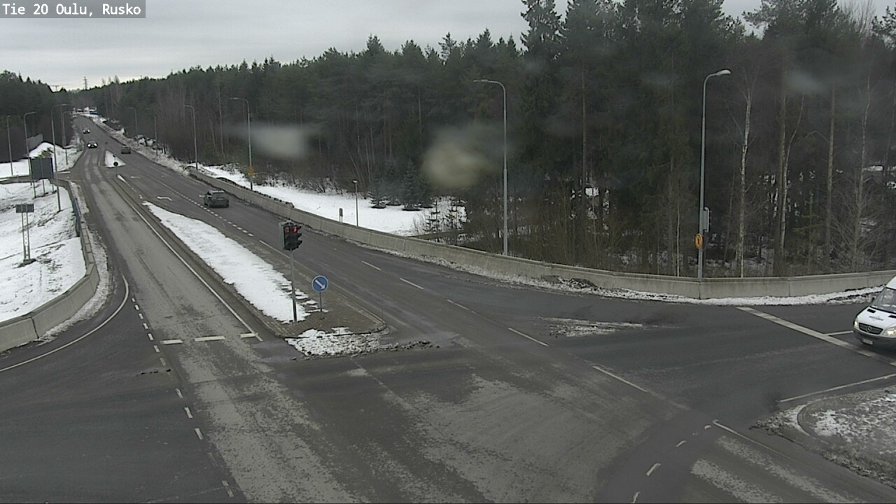 Weather Camera Image Road 20 Oulu, Rusko, Oulu, Pohjois-Pohjanmaa