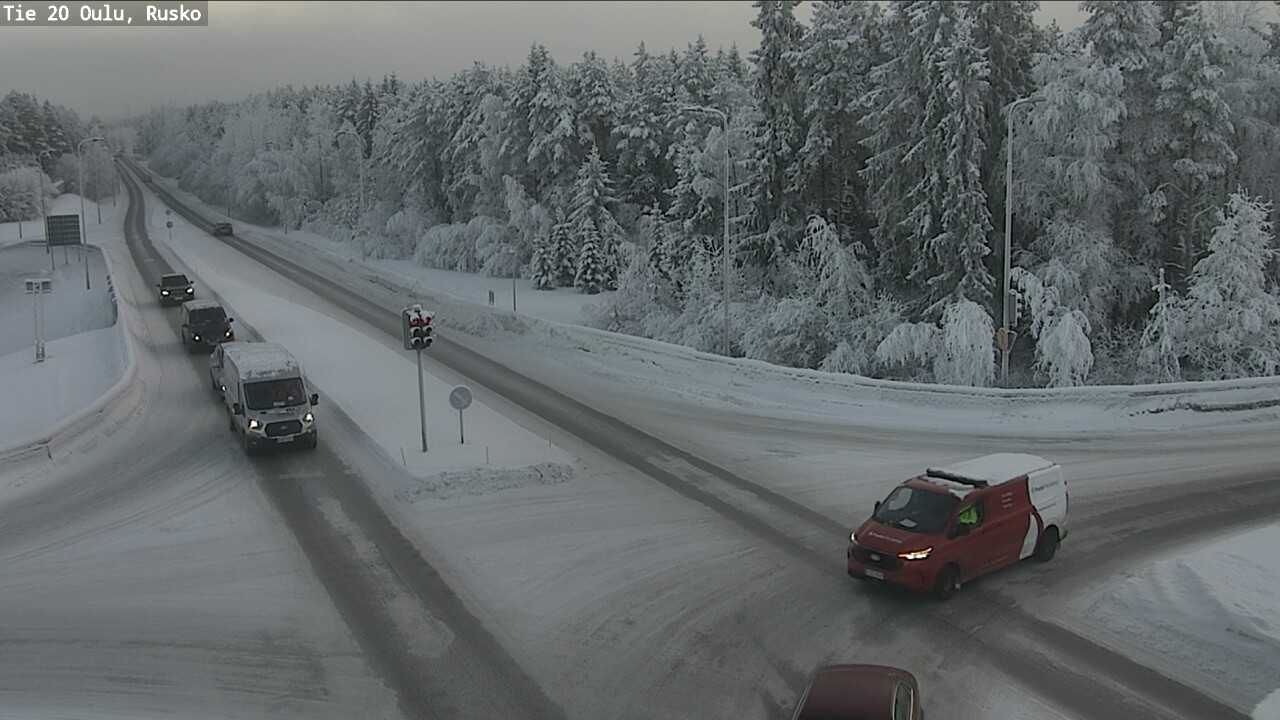 Weather Camera Image Road 20 Oulu, Rusko, Oulu, Pohjois-Pohjanmaa