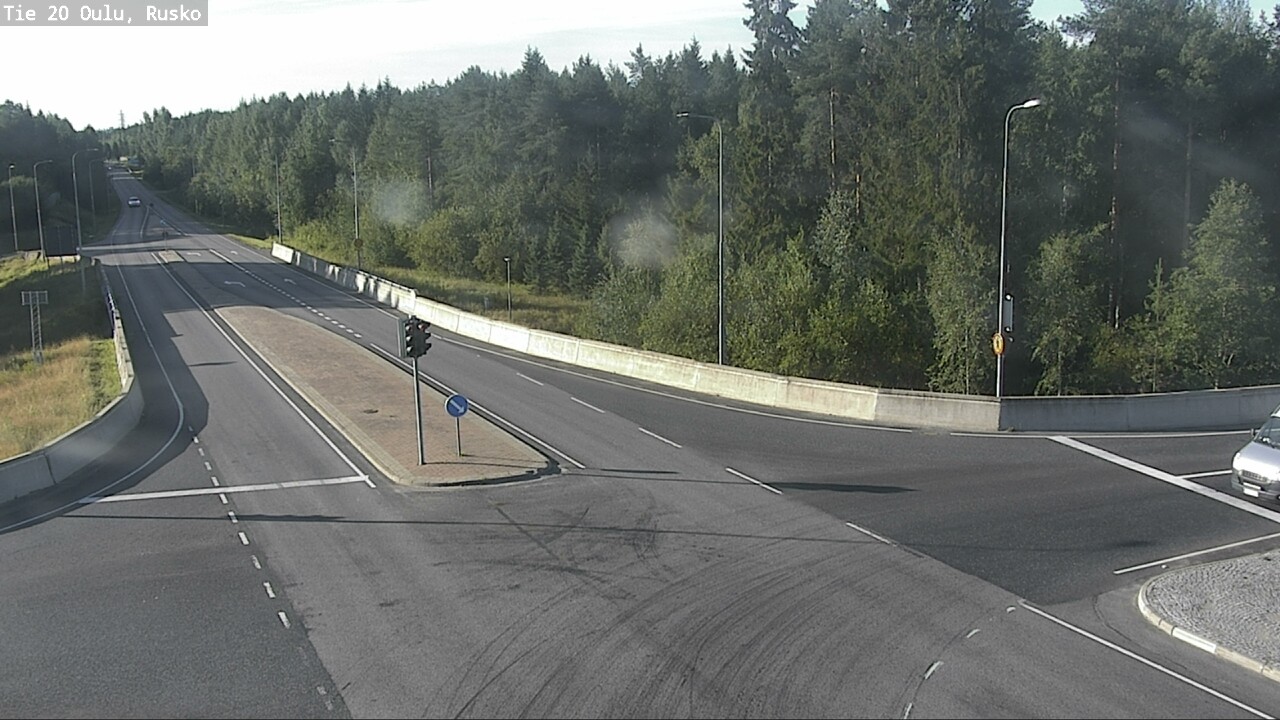 Weather Camera Image Road 20 Oulu, Rusko, Oulu, Pohjois-Pohjanmaa