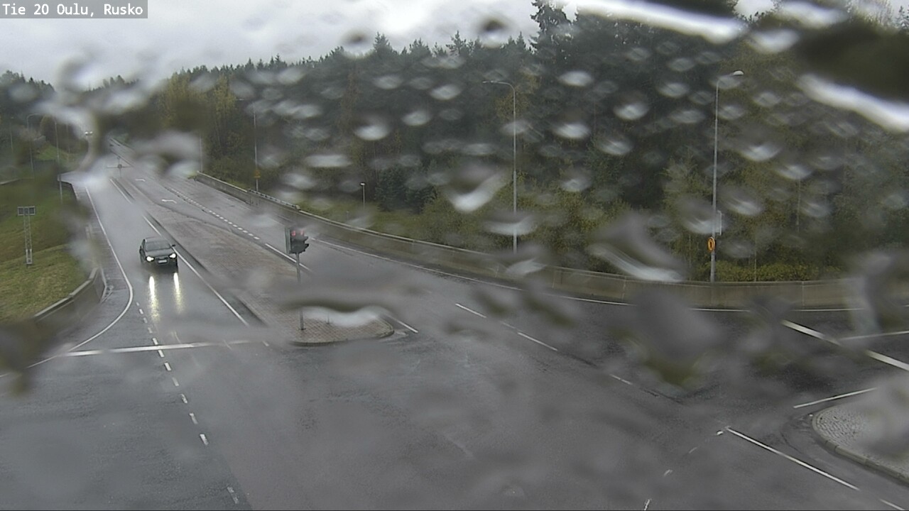 Weather Camera Image Road 20 Oulu, Rusko, Oulu, Pohjois-Pohjanmaa