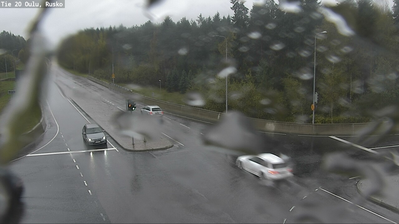 Weather Camera Image Väg 20 Uleåborg, Rusko, Oulu, Pohjois-Pohjanmaa