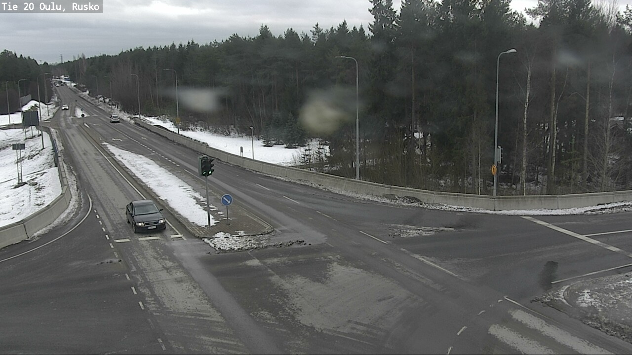 Weather Camera Image Road 20 Oulu, Rusko, Oulu, Pohjois-Pohjanmaa
