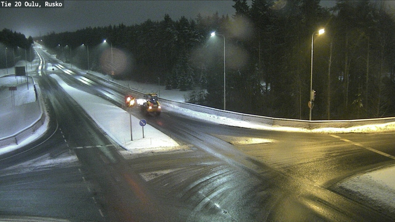 Weather Camera Image Road 20 Oulu, Rusko, Oulu, Pohjois-Pohjanmaa
