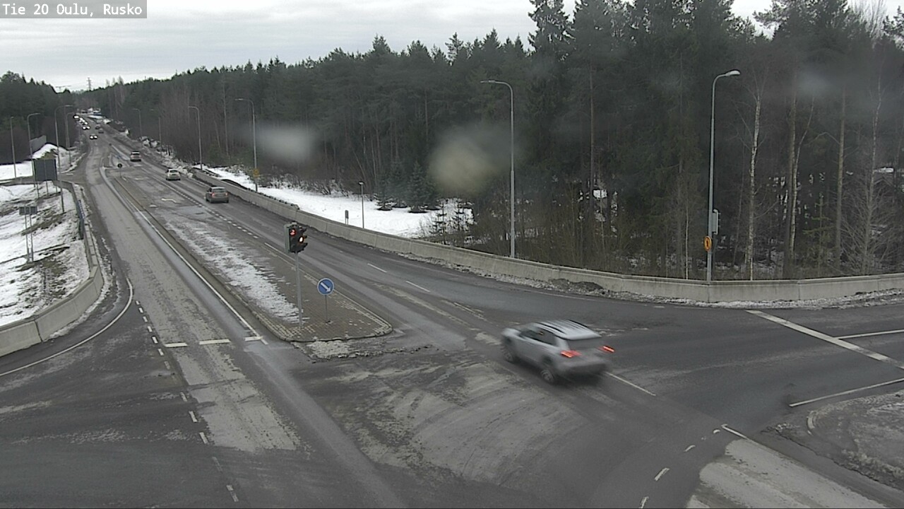 Weather Camera Image Road 20 Oulu, Rusko, Oulu, Pohjois-Pohjanmaa