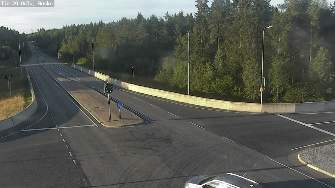 Weather Camera Image Road 20 Oulu, Rusko, Oulu, Pohjois-Pohjanmaa