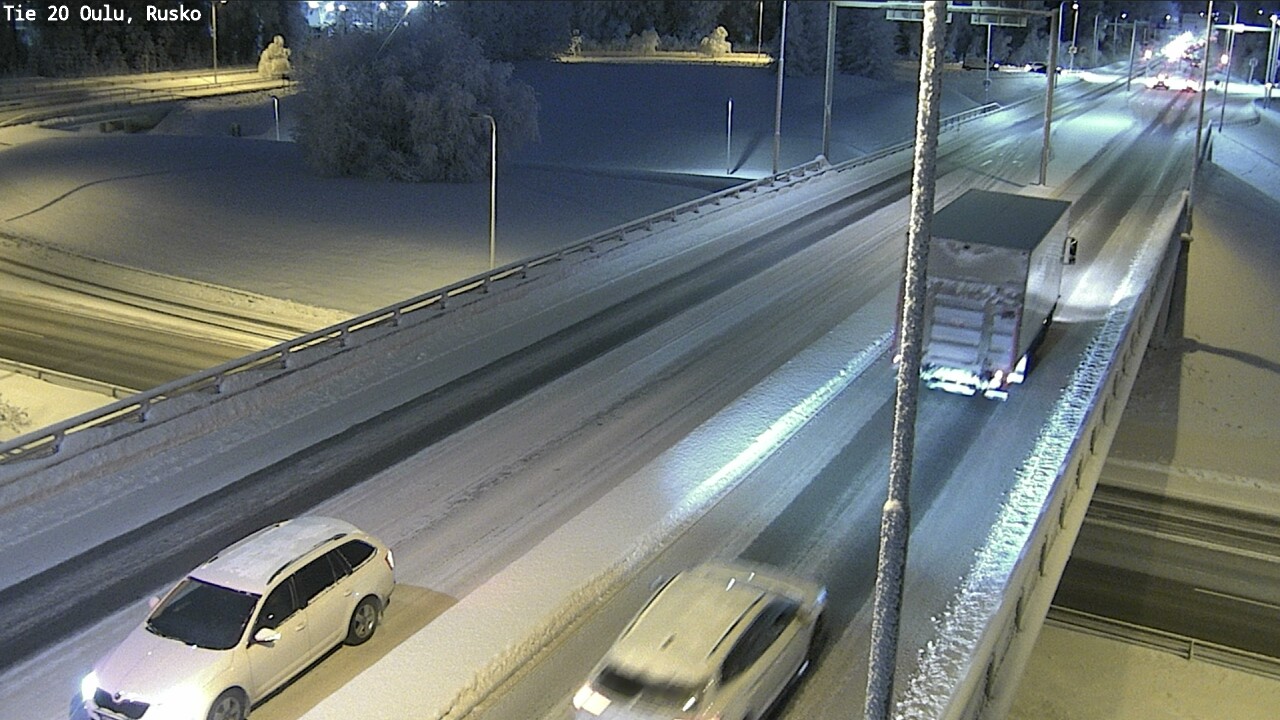 Kelikamerat Kuva Tie 20 Oulu, Rusko, Oulu, Pohjois-Pohjanmaa