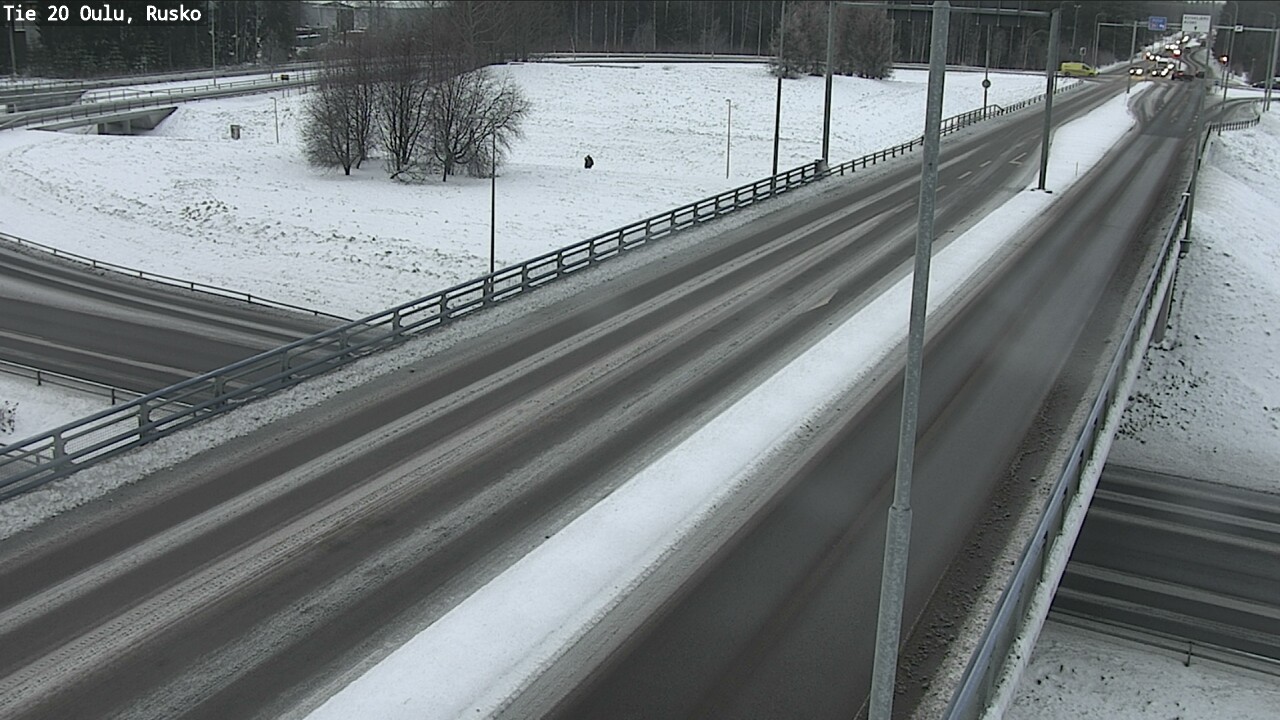 Weather Camera Image Road 20 Oulu, Rusko, Oulu, Pohjois-Pohjanmaa