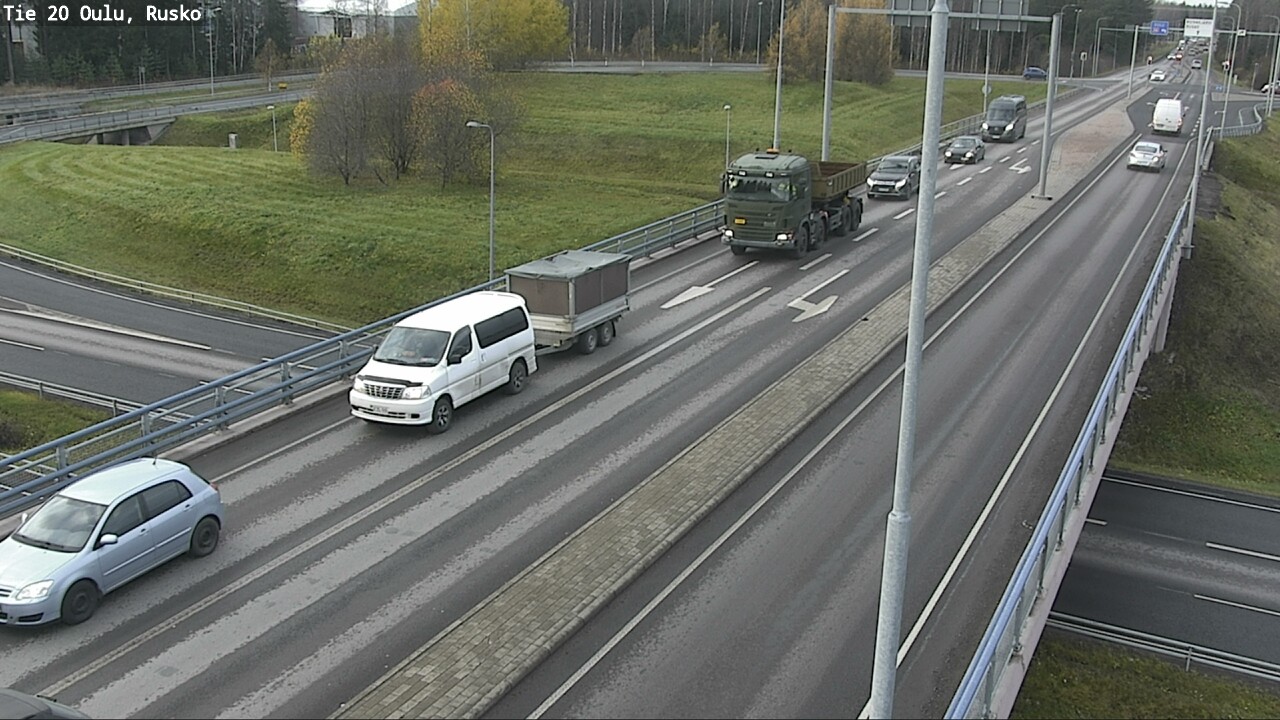 Kelikamerat Kuva Tie 20 Oulu, Rusko, Oulu, Pohjois-Pohjanmaa