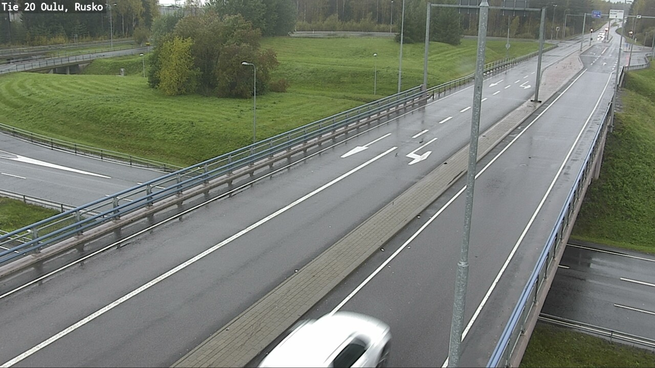 Weather Camera Image Väg 20 Uleåborg, Rusko, Oulu, Pohjois-Pohjanmaa