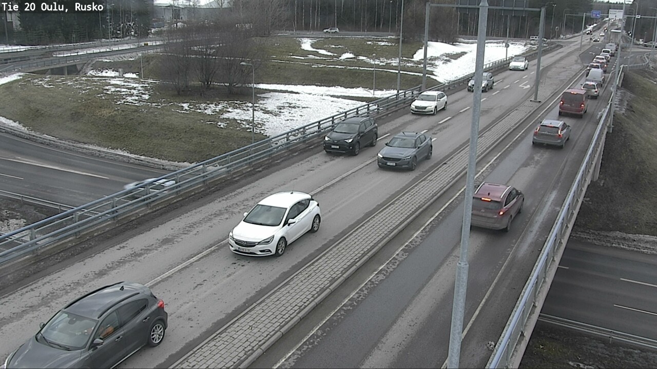 Weather Camera Image Road 20 Oulu, Rusko, Oulu, Pohjois-Pohjanmaa