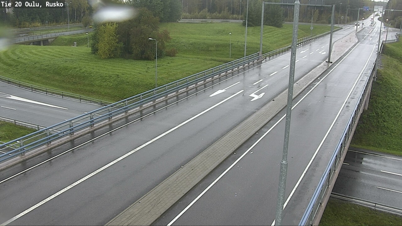 Weather Camera Image Road 20 Oulu, Rusko, Oulu, Pohjois-Pohjanmaa
