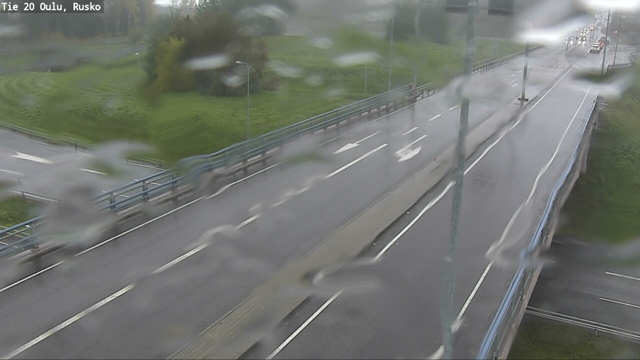 Weather Camera Image Väg 20 Uleåborg, Rusko, Oulu, Pohjois-Pohjanmaa