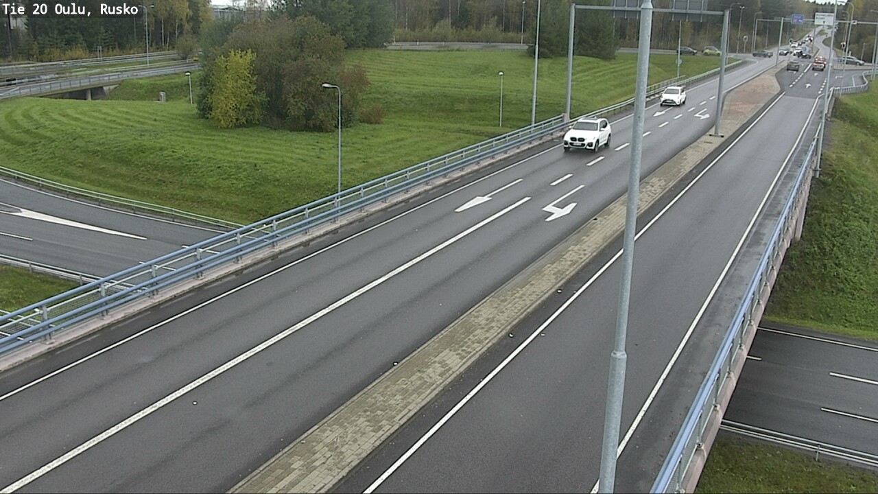 Weather Camera Image Väg 20 Uleåborg, Rusko, Oulu, Pohjois-Pohjanmaa