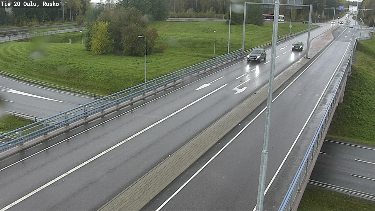 Weather Camera Image Väg 20 Uleåborg, Rusko, Oulu, Pohjois-Pohjanmaa