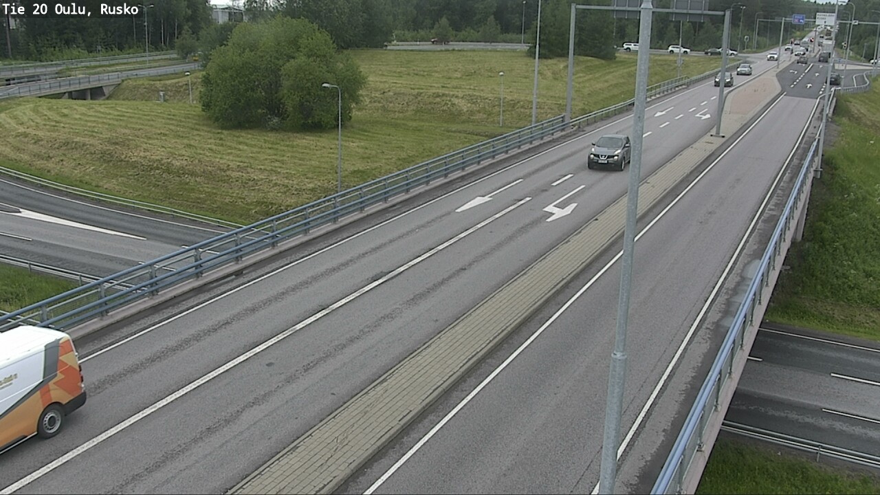 Weather Camera Image Road 20 Oulu, Rusko, Oulu, Pohjois-Pohjanmaa