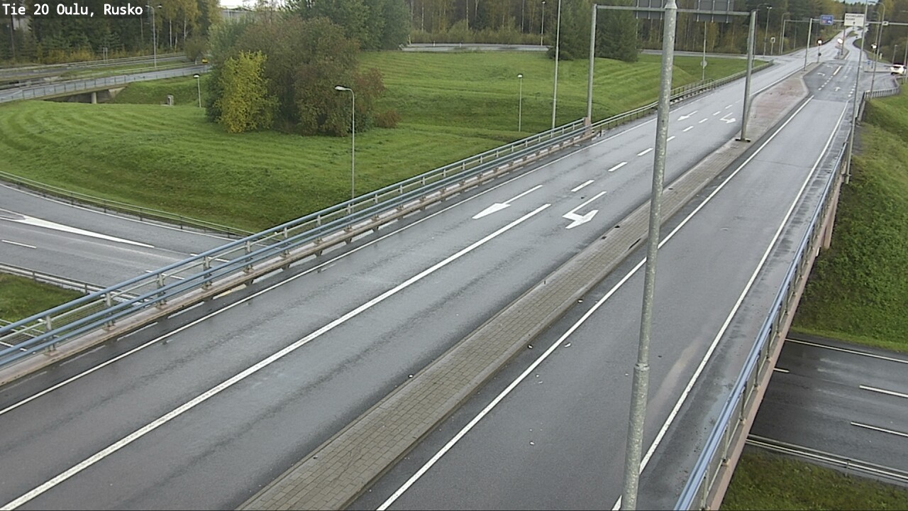 Weather Camera Image Väg 20 Uleåborg, Rusko, Oulu, Pohjois-Pohjanmaa