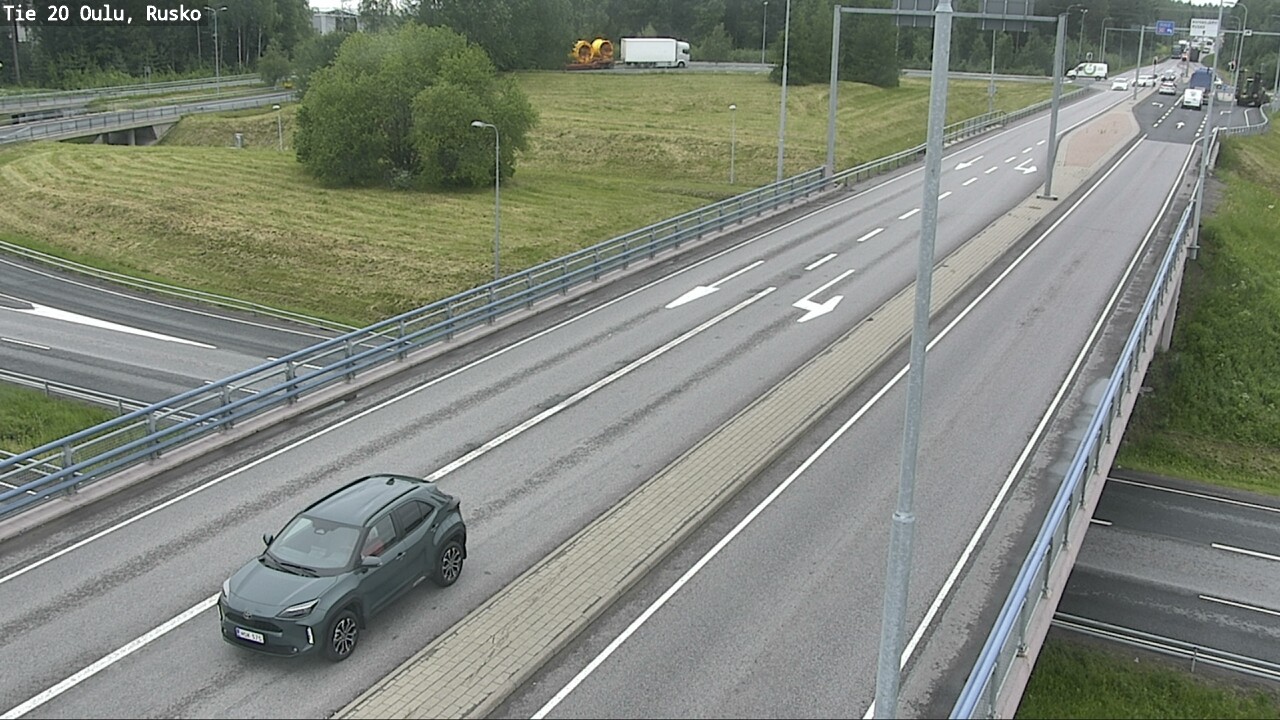 Weather Camera Image Road 20 Oulu, Rusko, Oulu, Pohjois-Pohjanmaa