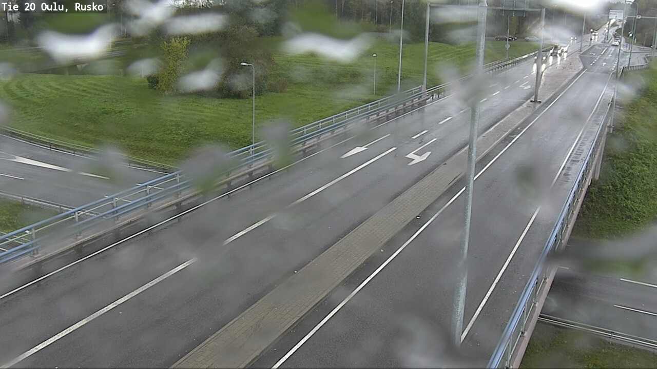 Weather Camera Image Väg 20 Uleåborg, Rusko, Oulu, Pohjois-Pohjanmaa