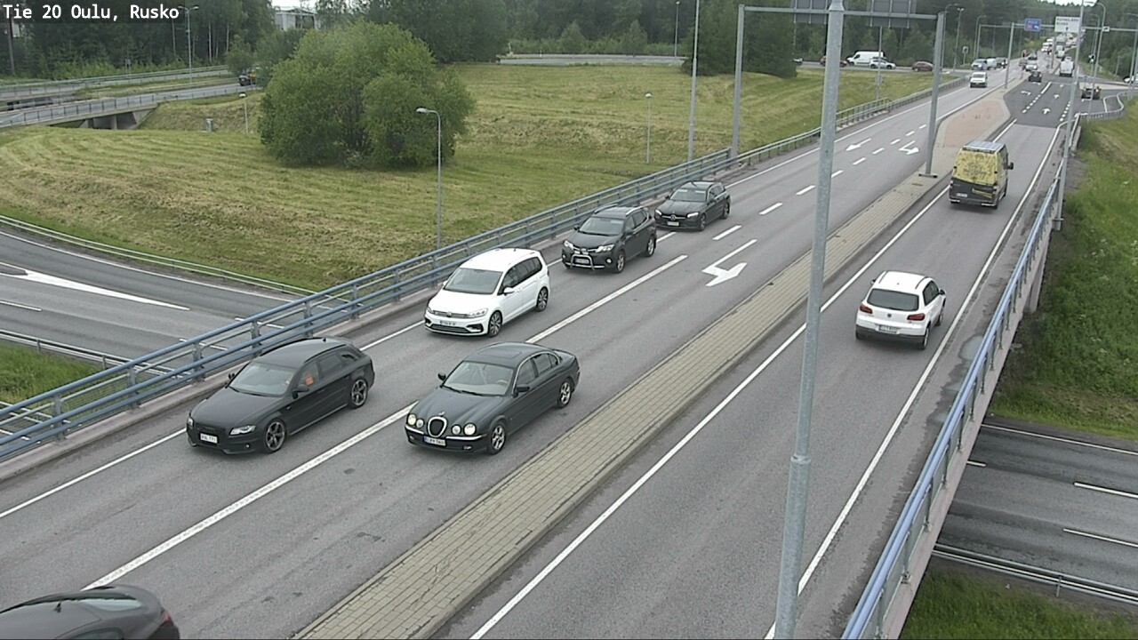 Weather Camera Image Road 20 Oulu, Rusko, Oulu, Pohjois-Pohjanmaa